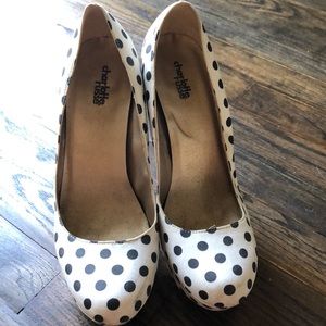 Polka dot heels